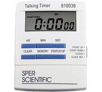Sper Scientific 810038 Talking Lab Countdown Timer