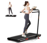 Sperax 4-in-1 Foldable Vibration Walking Pad, 2.5HP Home Treadmill, 12 km/h Max Speed, 6% Incline, LED Display, App & Remote Control Compatible