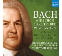 Christoph Spering – Cantatas BWV 1, 8, 92, 101, 107, 114, 123, 133, 139 – CD – Sony