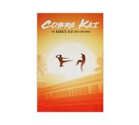 SPERKY Cobra Kai Karate Kid - Movie -show Poster Canvas Poster Wall Art Decor Print Picture Paintings for Living Room Bedroom Decoration Unframe-style 12x18inch(30x45cm)