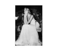 SPERKY Movie Actor - Grace Kelly Vintage Poster Canvas Poster Wall Art Decor Print Picture Paintings for Living Room Bedroom Decoration Unframe-style 12x18inch(30x45cm)