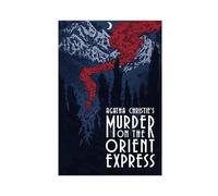 SPERKY Murder on The Orient Express - Movie Poster Canvas Poster Wall Art Decor Print Picture Paintings for Living Room Bedroom Decoration Unframe-style 20x30inch(50x75cm)