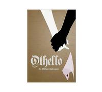 SPERKY Othello Musical Poster Canvas Poster Wall Art Decor Print Picture Paintings for Living Room Bedroom Decoration Unframe-style 08x12inch(20x30cm)