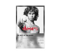 SPERKY The Very Best of The Doors. - Music Album Poster Canvas Poster Wall Art Decor Print Picture Paintings for Living Room Bedroom Decoration Unframe-style 12x18inch(30x45cm)