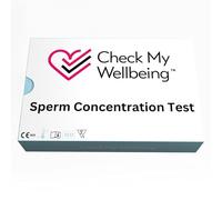 Sperm | at-Home Sperm Concentration Test Kit | Rapid Results | Individually Heat Sealed for Ultimate Hygiene