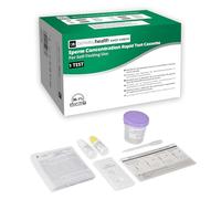 Sperm Concentration Rapid Test Cassette by Berkeley Health (Easy Check) - At-Home Male Fertility Self-Test Kit - 1 Test