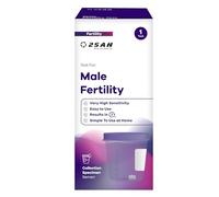 Sperm Concentration Rapid Test Kit 1 Pack- Easy and Private Male Fertility Test at Home - Fast and Reliable Results - Test Your Sperm Count and Quality | 2San
