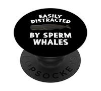 Sperm Whale Apparel - Great Funny Whales Lover Design PopSockets Adhesive PopGrip