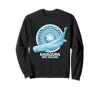 Sperm Whales Polynesian Design Kaikoura New Zealand Sweatshirt