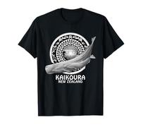 Sperm Whales Polynesian Design Kaikoura New Zealand T-Shirt
