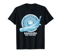 Sperm Whales Polynesian Design Kaikoura New Zealand T-Shirt