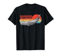 Sperm Whales Polynesian Design Kaikoura New Zealand T-Shirt