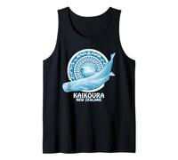 Sperm Whales Polynesian Design Kaikoura New Zealand Tank Top