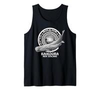 Sperm Whales Polynesian Design Kaikoura New Zealand Tank Top