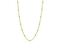 Spero London Bead Chain Sterling Silver Satellite Necklace - Gold - Gold