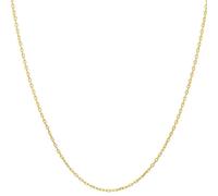 Spero London Curb Chain Necklace Sterling Silver - Gold - Gold