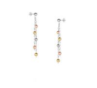 Spero London Dorica Sterling Silver Multi Bead Drop Earrings - Multicolor - Multicolor