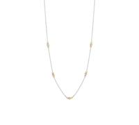 Spero London Dorissa Three Bead Sterling Silver Necklace