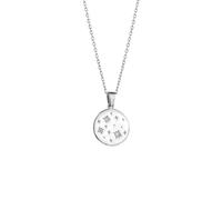 Spero London Fine Celestial Diamond Pendant Sterling Silver Necklace - Silver - Silver