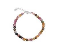 Spero London Fine Large Multicolor Tourmaline Sterling Silver Bracelet