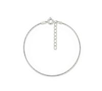 Spero London Italian Fine Chain Sterling Silver Bracelet - Silver - Silver