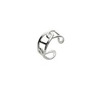 Spero London Large Chain Ring Sterling Silver - Silver - Silver