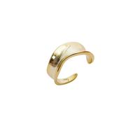 Spero London Large Contour Stack Sterling Silver Ring - Gold - Gold