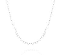Spero London Love Heart Sterling Silver Chain Necklace - Silver - Silver