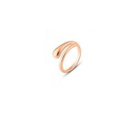Spero London Signature Sterling Silver Stacking Snake Ring - Rose Gold - Rose Gold