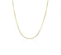 Spero London Six Beads Sterling Silver Necklace Chain - Gold - Gold