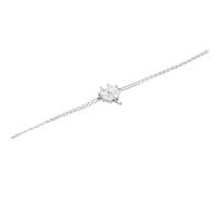 Spero London Sterling Silver Clover Bracelet - White - Silver - Silver