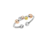 Spero London Sterling Silver Dorissa Beaded Ring