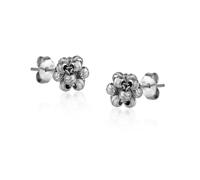 Spero London Sterling Silver Dorissa Beaded Stud Earrings - Silver - Silver