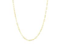 Spero London Sterling Silver Large Rectangular Chain Necklace - Gold - Gold