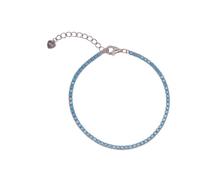 Spero London Turquoise Sterling Silver Tennis Bracelet