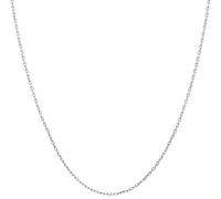 Spero London Women's Curb Chain Necklace Sterling Silver Spero London Silver One Size