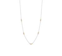 Spero London Women's Dorissa Three Bead Sterling Silver Necklace Spero London Silver One Size