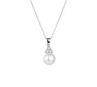 Spero London Women's Sterling Silver Grape Pearl Necklace Spero London Silver One Size