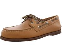 SPERRY Men's Authentic Original Leather Boat Shoe, Brown 9