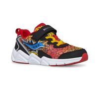 Sperry A/O 2 Premier Lace Men's Lace-Up Shoes, Black / red / yellow, 13.5 Wide Big Kid