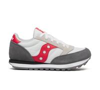 Sperry A/O 2 Premier Lace Men's Lace-Up Shoes, White Grey Red, 11 Big Kid