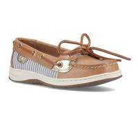 Sperry Angelfish Leather & Cotton WoMens Peanut Boat Shoes - Brown - Size UK 5.5