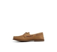 Sperry Men's Authentic Original 2-Eye Boat Shoe, Distress Tan, 8.5