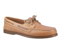 Sperry Male Authentic 2 Eye Boat Shoe, Brown, 8