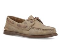 Sperry Authentic 2 Eye Leather Mens Tan Boat Shoes - Size UK 6