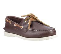 Sperry Authentic 2 Eye Leather Womens Brown Standard Boat Shoes - Size UK 6.5