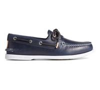 Sperry Authentic 2-Eye Mens Casual Dress Fashion Boat Shoes Loafers Navy