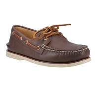 Sperry Authentic Gold Cup Leather Men's Brown Boat Shoes UK 9