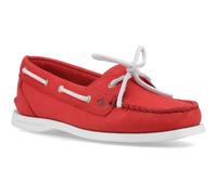 Sperry Authentic Original 1 Eye Leather Women's Red Boat Shoes UK 3.5