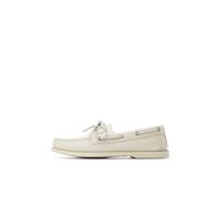 Sperry Authentic Original 2-Eye 9294398 - Leather Shoes for Women, white, 8.5 UK